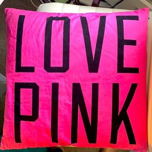 PINK Brand pillow